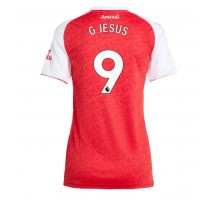 Arsenal Gabriel Jesus #9 Koszulka Podstawowa damskie 2025-26 Krótki Rękaw